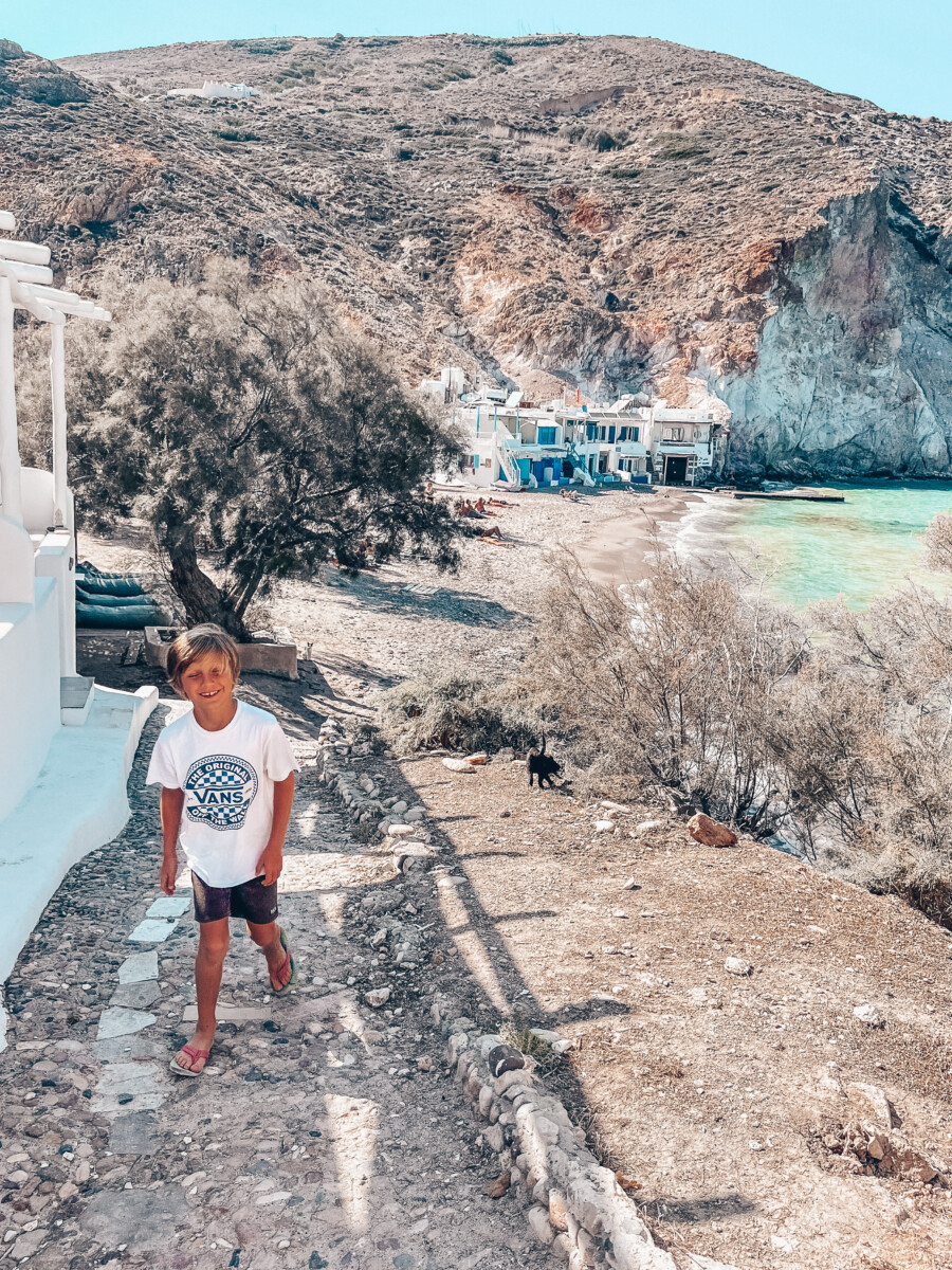 Milos Firopotamos Beach