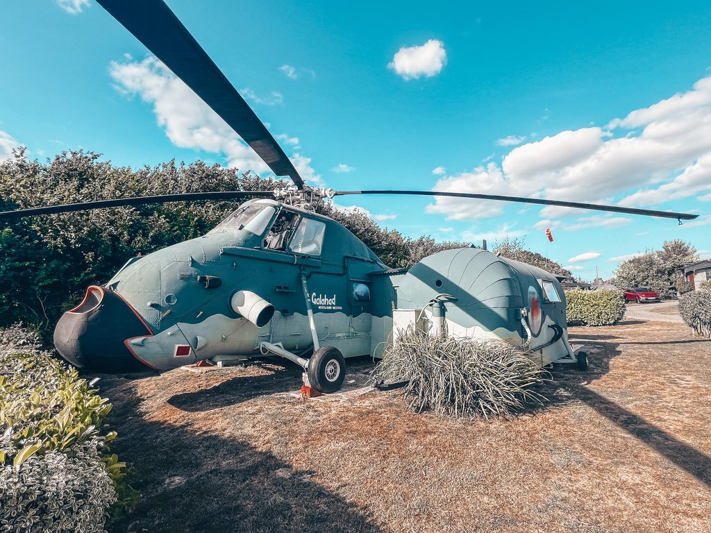 Windmill Campersite Hubschrauber